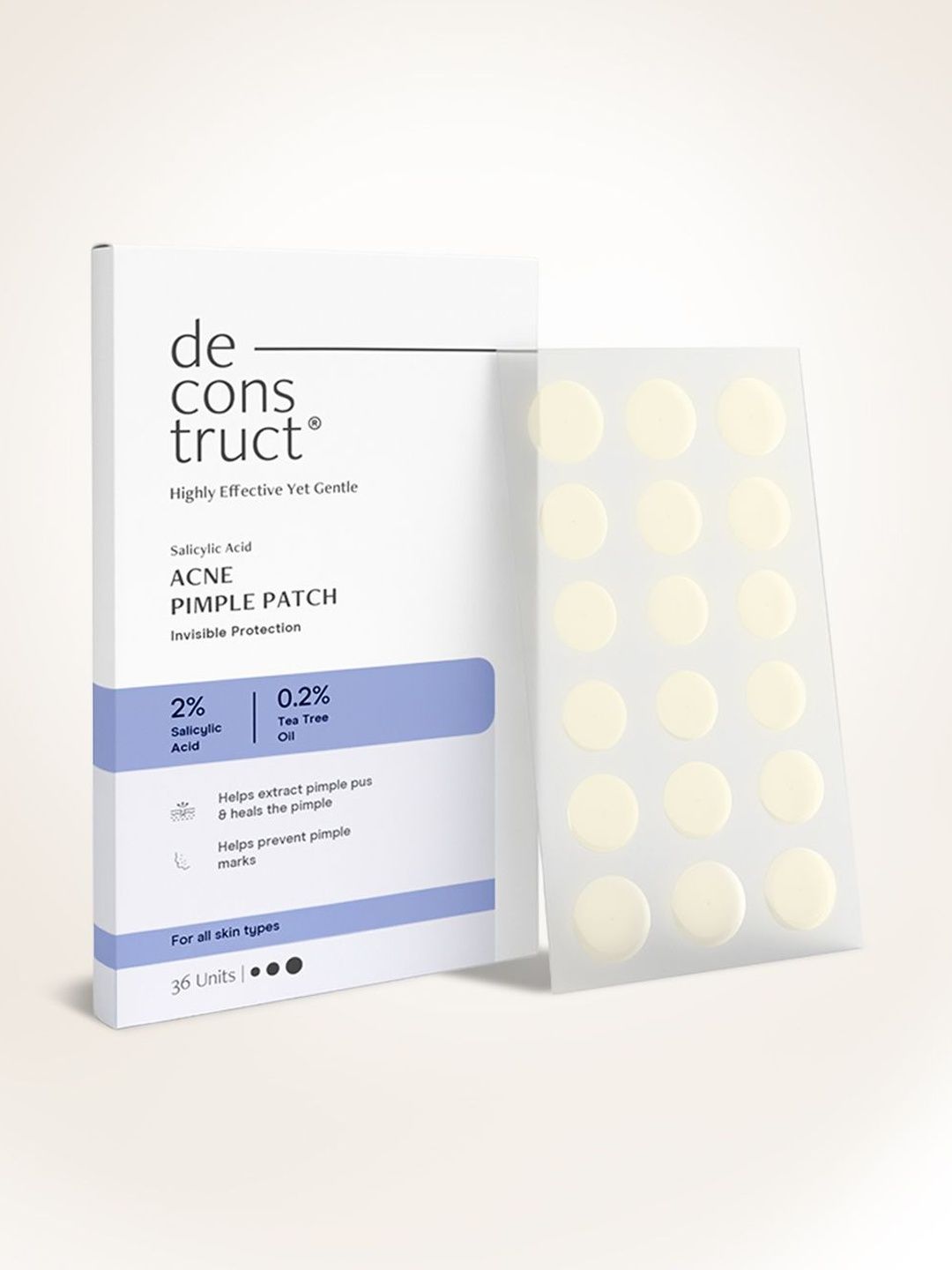 deconstruct Set Of 36 Pcs 2% Salicylic Acid Acne Patch-image-10