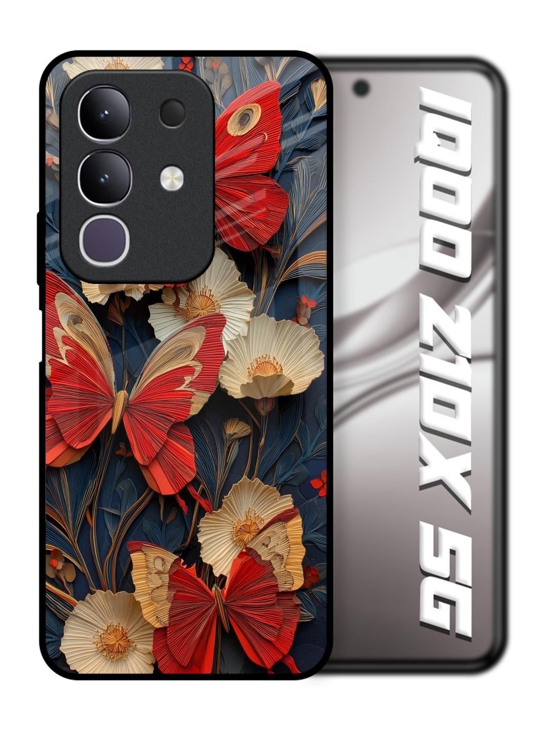 QRIOH Quirky Printed IQOO Z10x 5G Back Case Mobile Accessories-picture-44