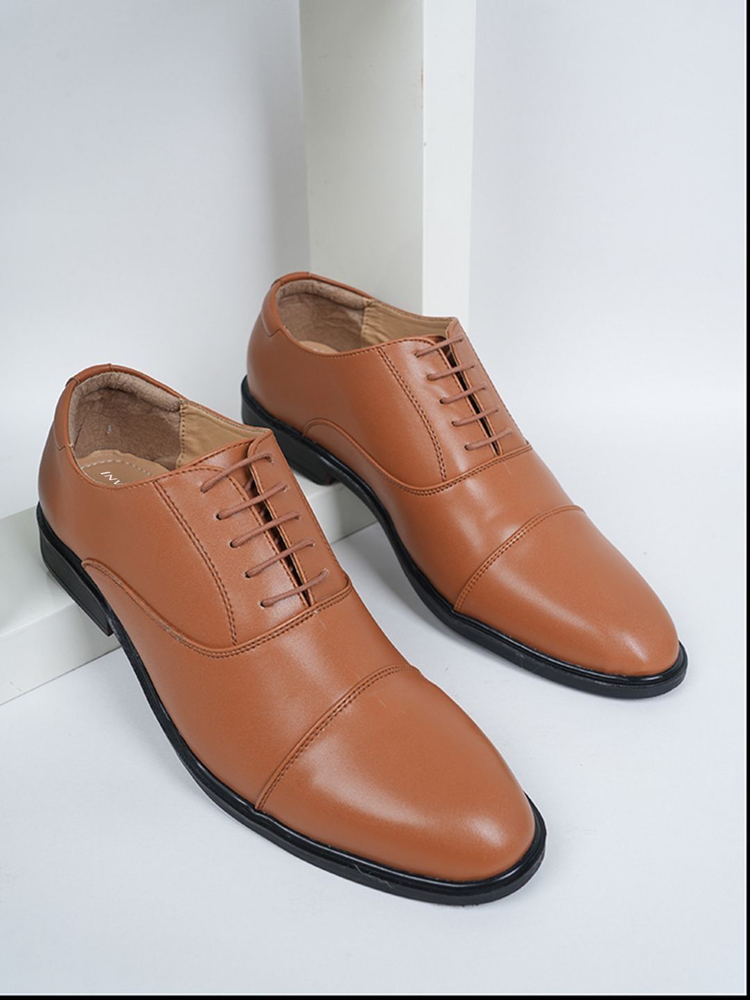 INVICTUS Men Round Toe Formal Oxfords-picture-21