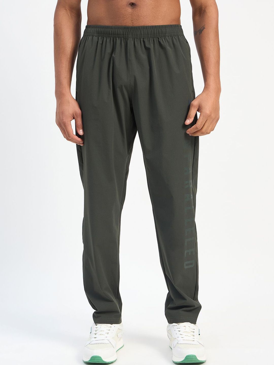 SG Men Regular Fit Typography Training Track Pants-image-31
