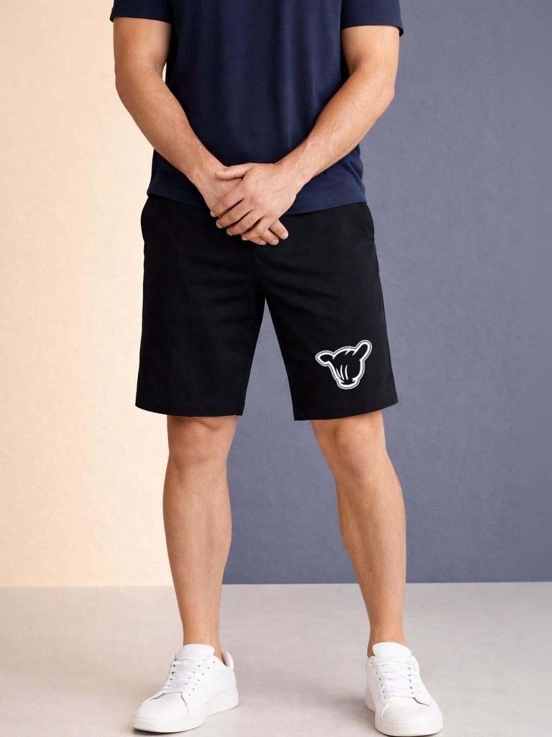 Moda Rapido Men Printed Mickey Mouse Shorts-picture-23