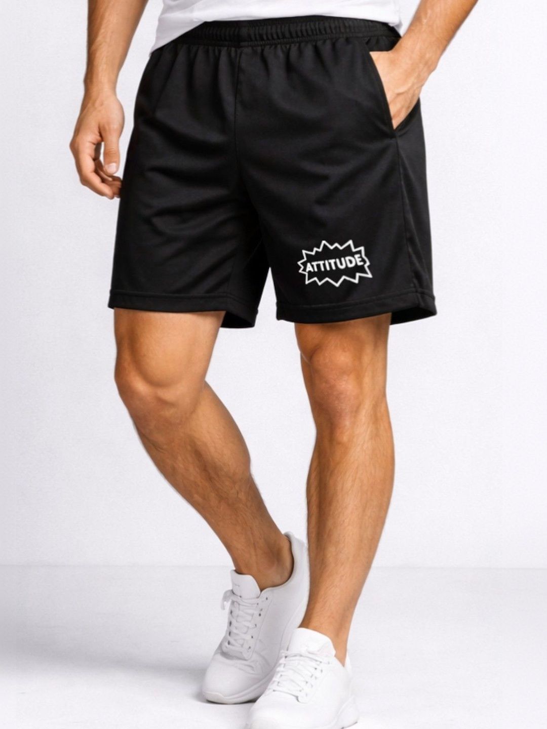 Moda Rapido Men Typography Printed Sports Shorts-picture-48