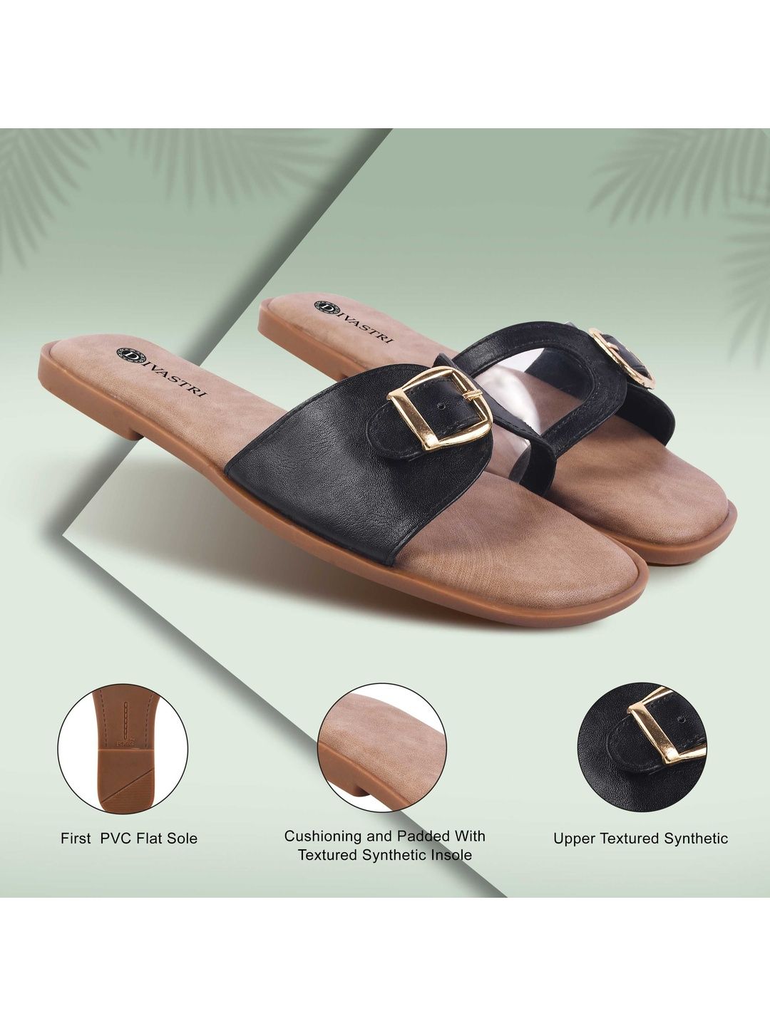 DIVASTRI Women Ethnic Open Toe Flats-picture-44