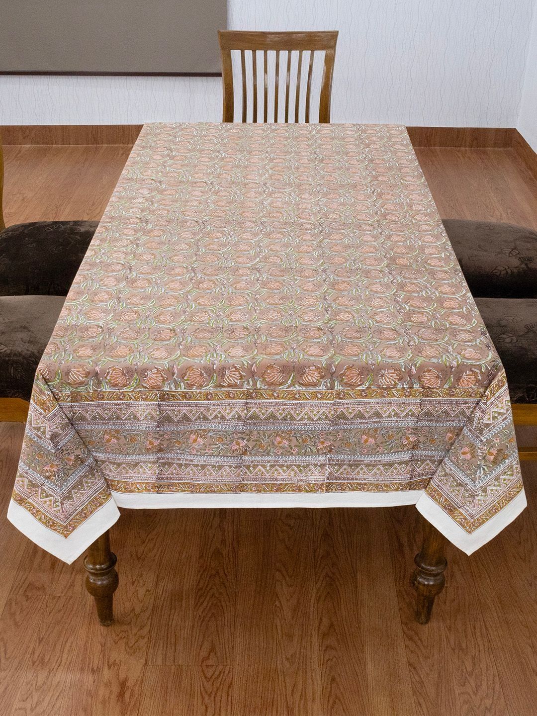 Cotton Chese Unisex Brown Cotton Table Linen Sets-image-16