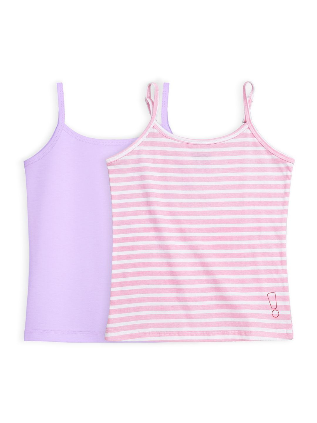 You Got Plan B Girls Pack of 2 Non Padded Camisoles-picture-24