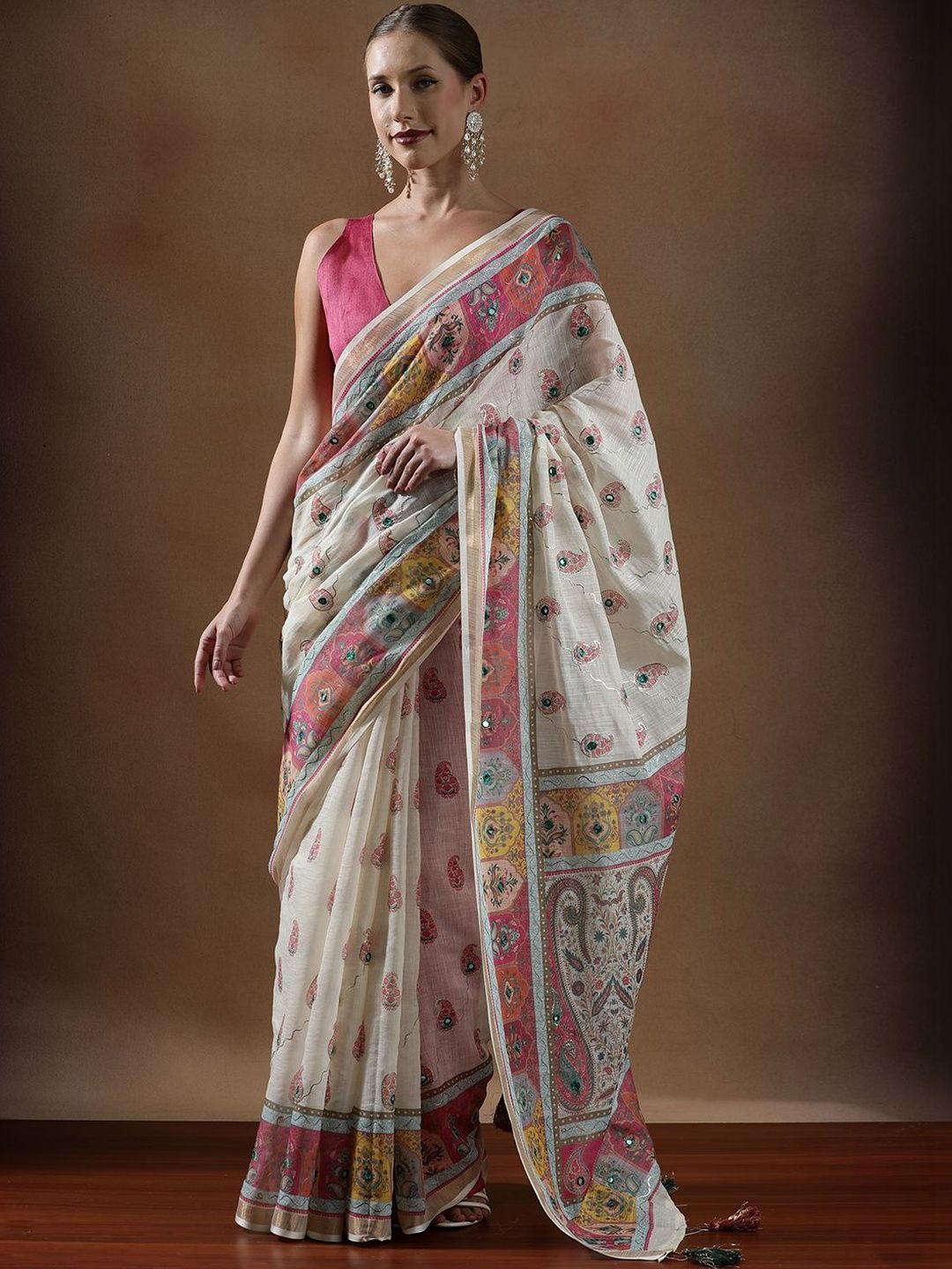 House of Pataudi Printed Sarees-picture-20