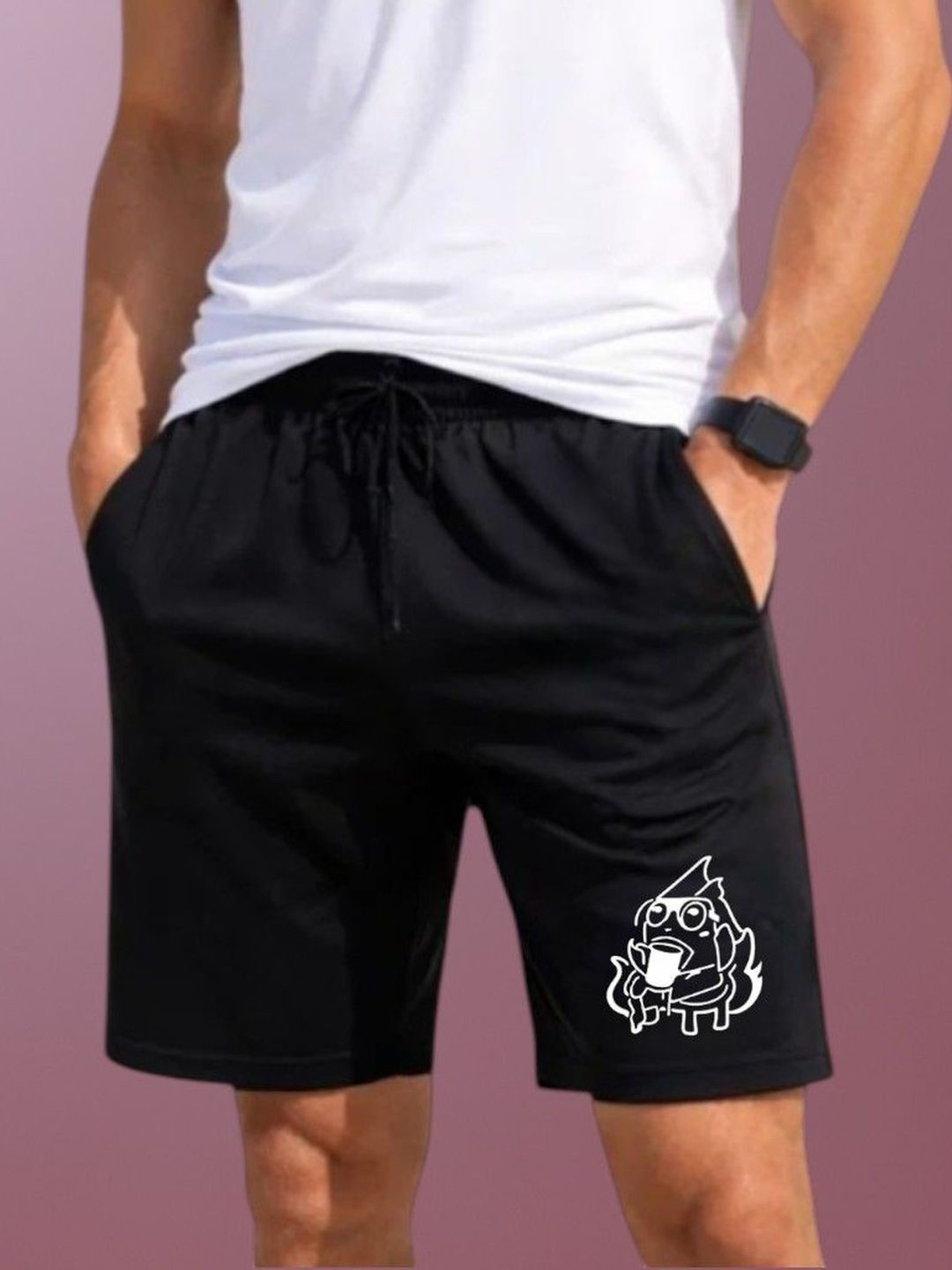 Moda Rapido Men Printed Shorts-image-42
