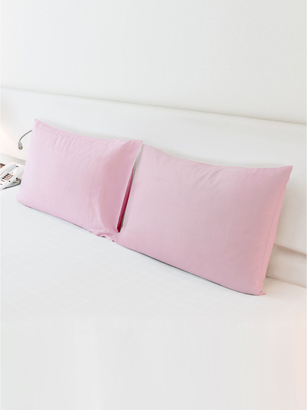MAXNAP Sleep Support Pink Set of 2 Fibre Filled Polyester Sleep Pillow-picture-52