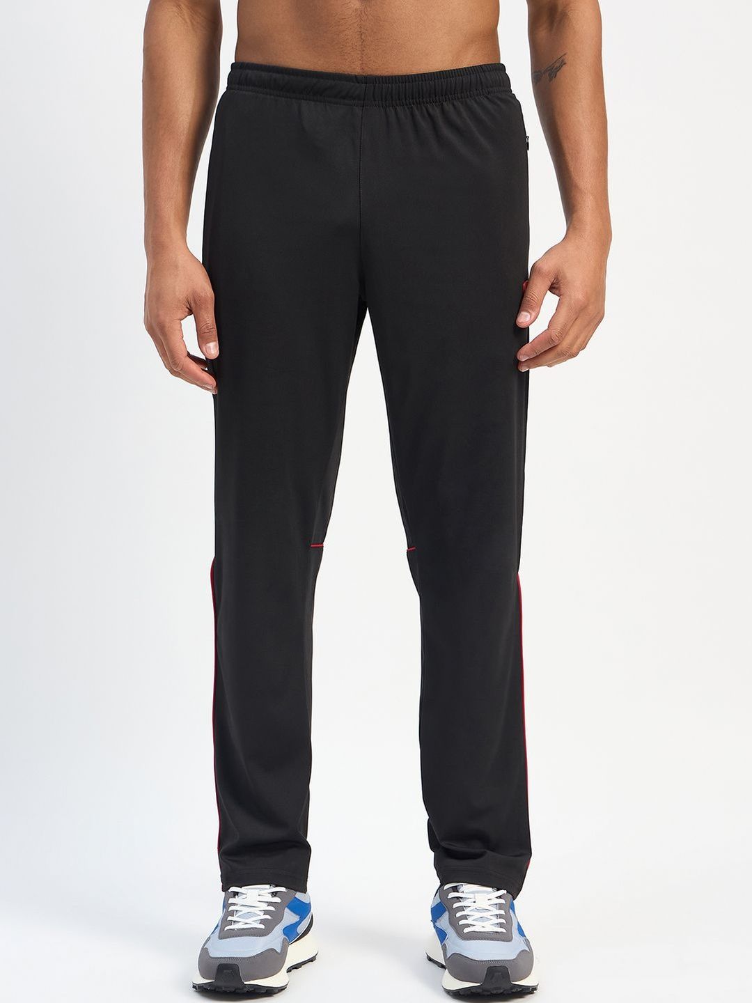 SG Men Regular Fit Brand Logo Dry Fit Training Track Pants-picture-14
