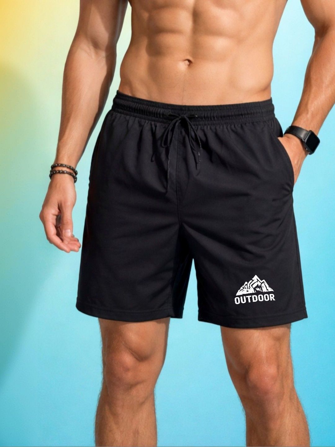 Moda Rapido Men Typography Printed Shorts-picture-20