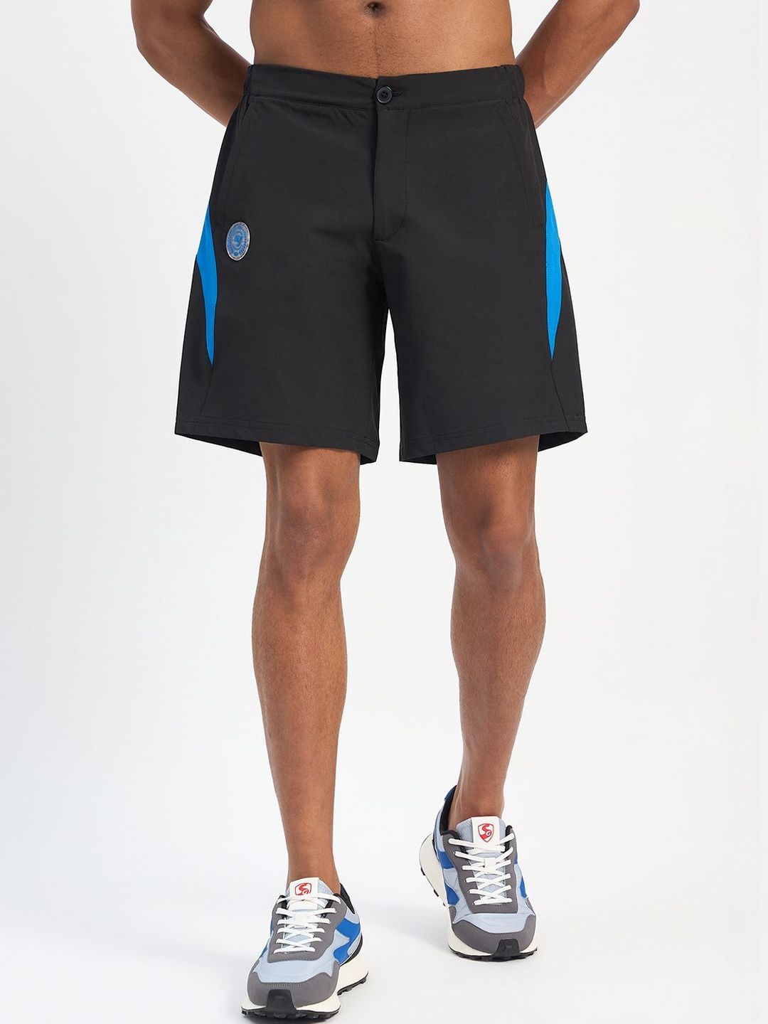 SG Men Colourblocked Sports Shorts Technology-picture-46