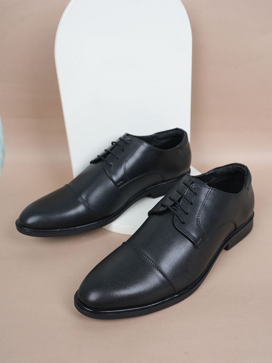 INVICTUS Men Round Toe Lace-Ups Formal Derbys-picture-22