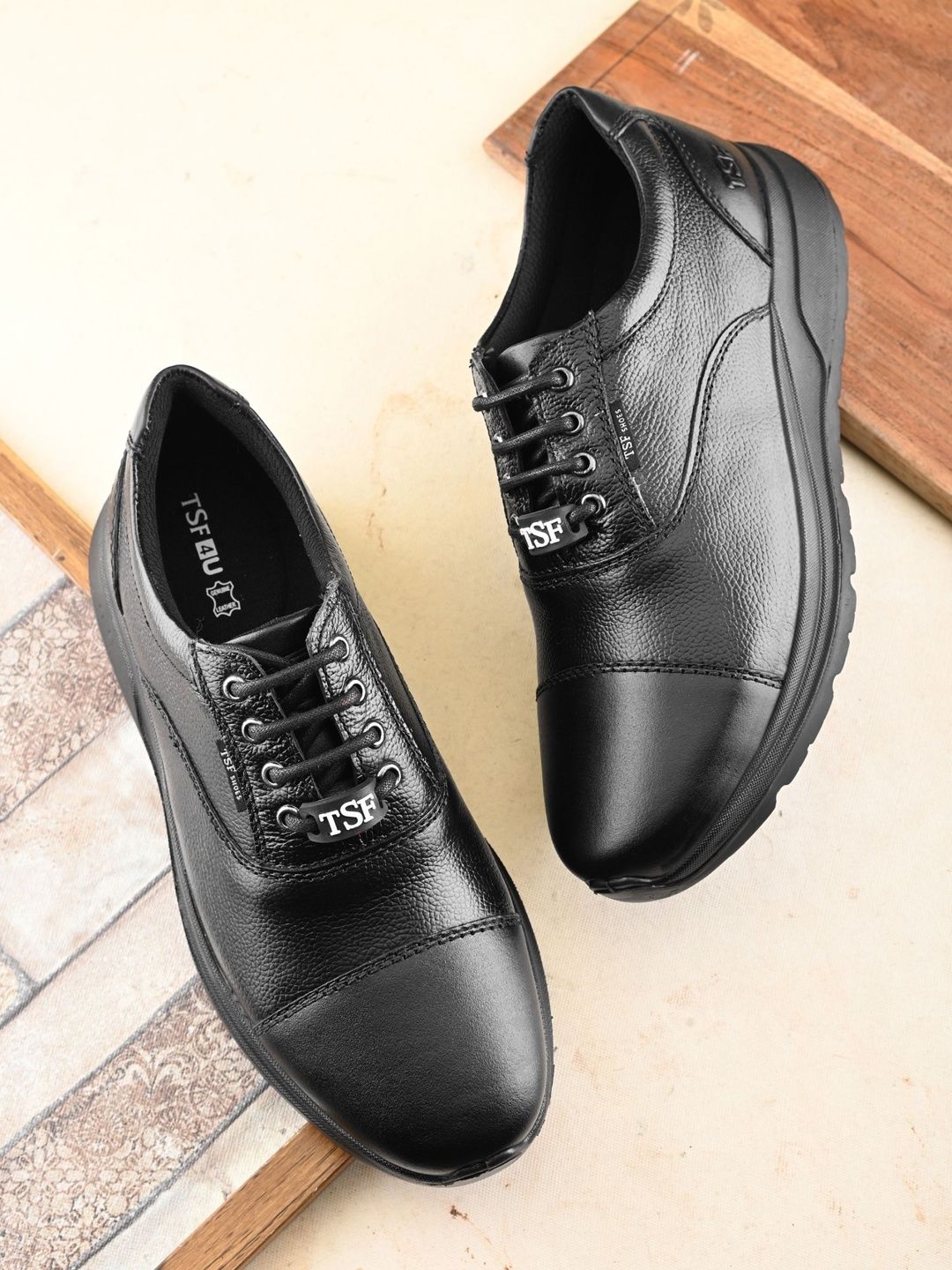TSF Men Leather Round Toe Oxfords Formal Oxfords-picture-49