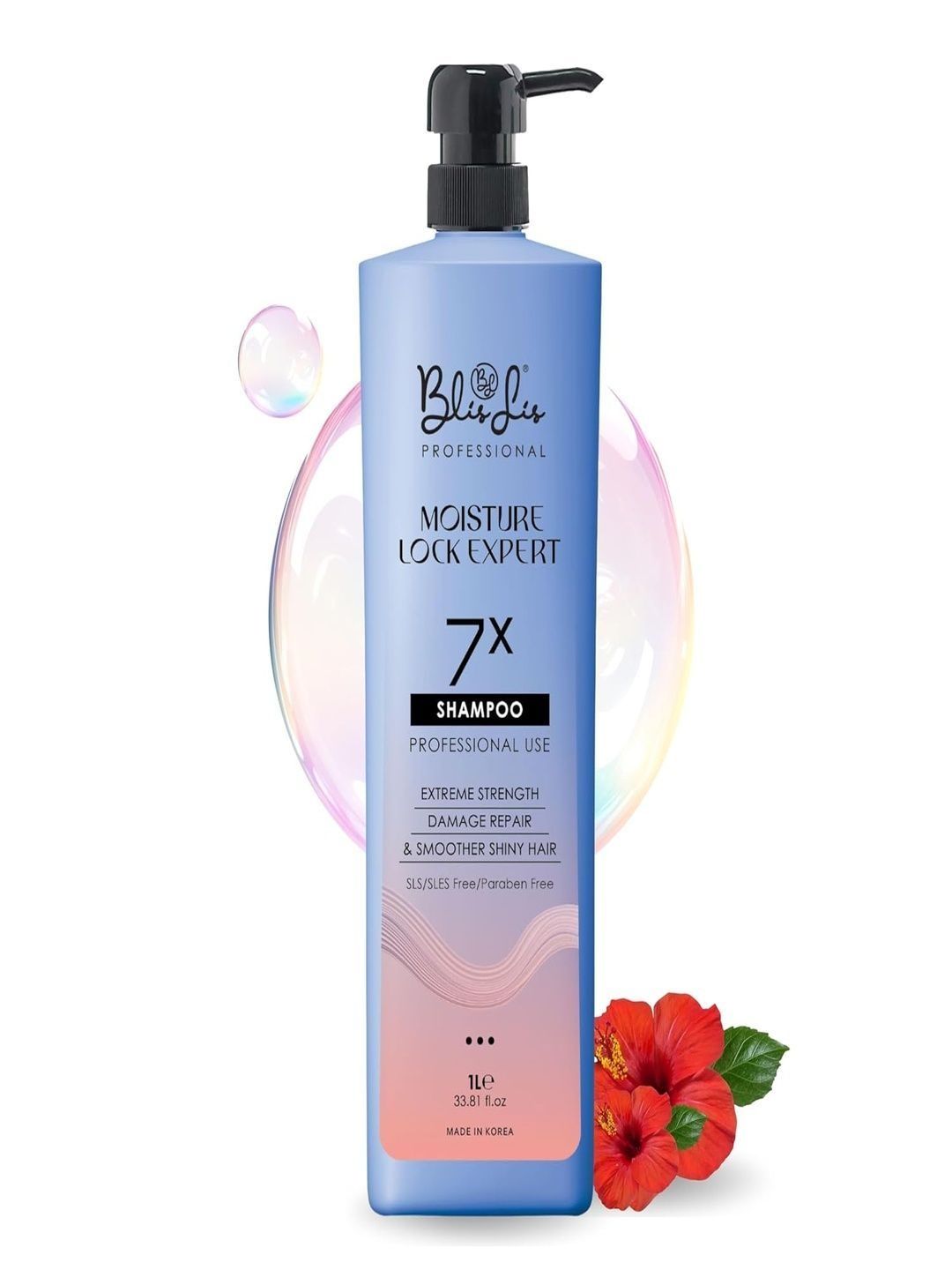Blislis Moisture Lock Expert Shampoo- 1000 ml-image-0