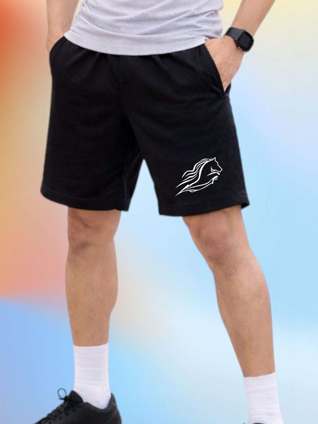 Moda Rapido Men Printed Sports Shorts-picture-25