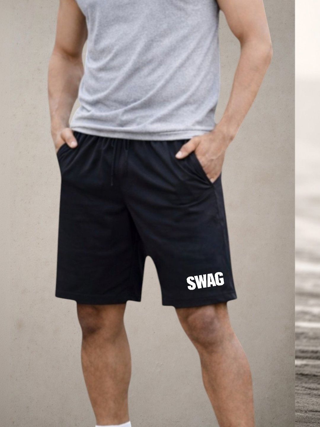 Moda Rapido Men Typography Printed Shorts-picture-23