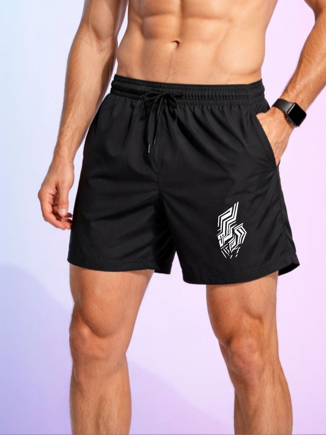 Moda Rapido Men Printed Sports Shorts-picture-49