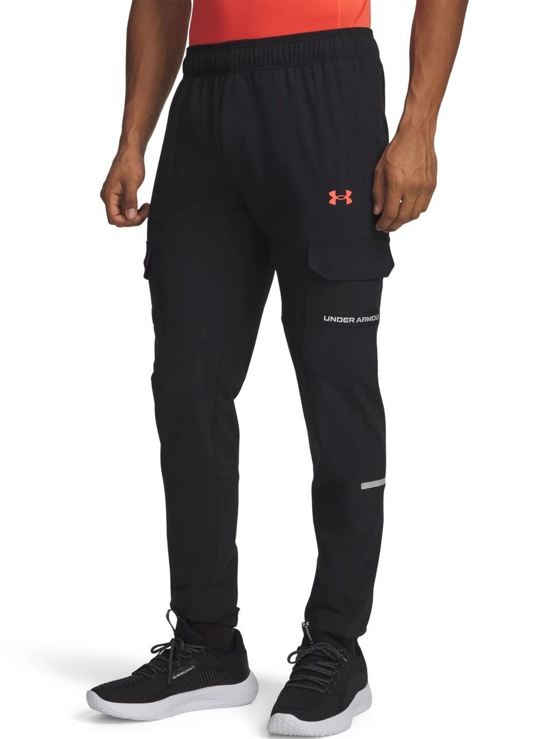 UNDER ARMOUR Men Relaxed Fit Brand Logo Training Cargos-picture-33