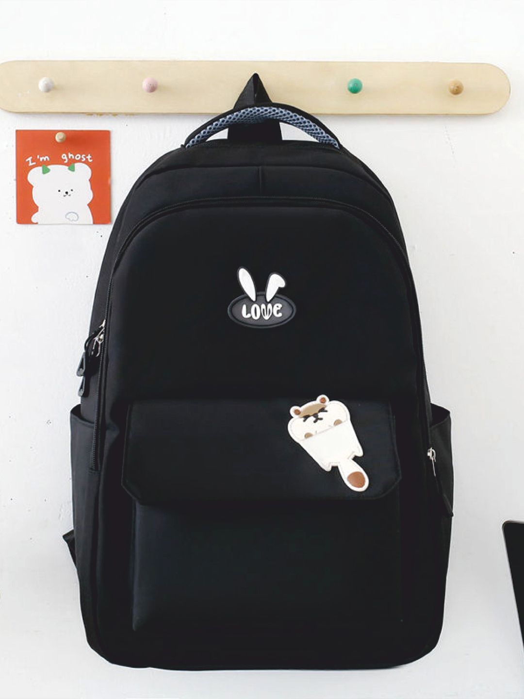 Tinytot Unisex Kids Graphic Applique Backpack