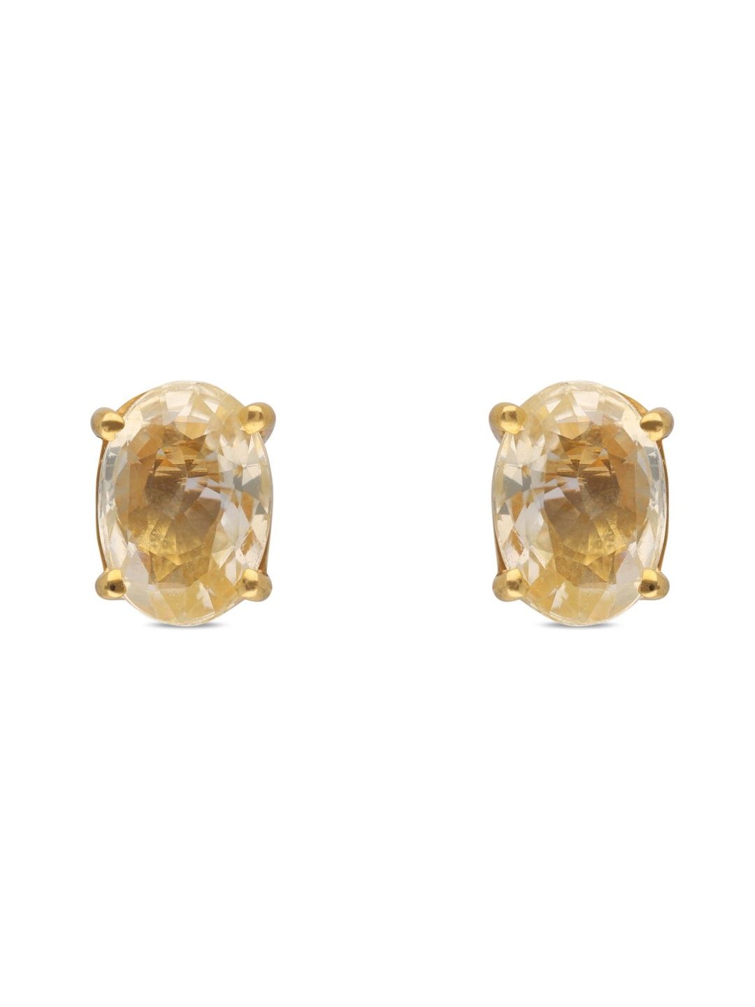 C KRISHNIAH CHETTY JEWELLERS PVT LTD 22Kt Gold Earrings - 4.72 g-image-5