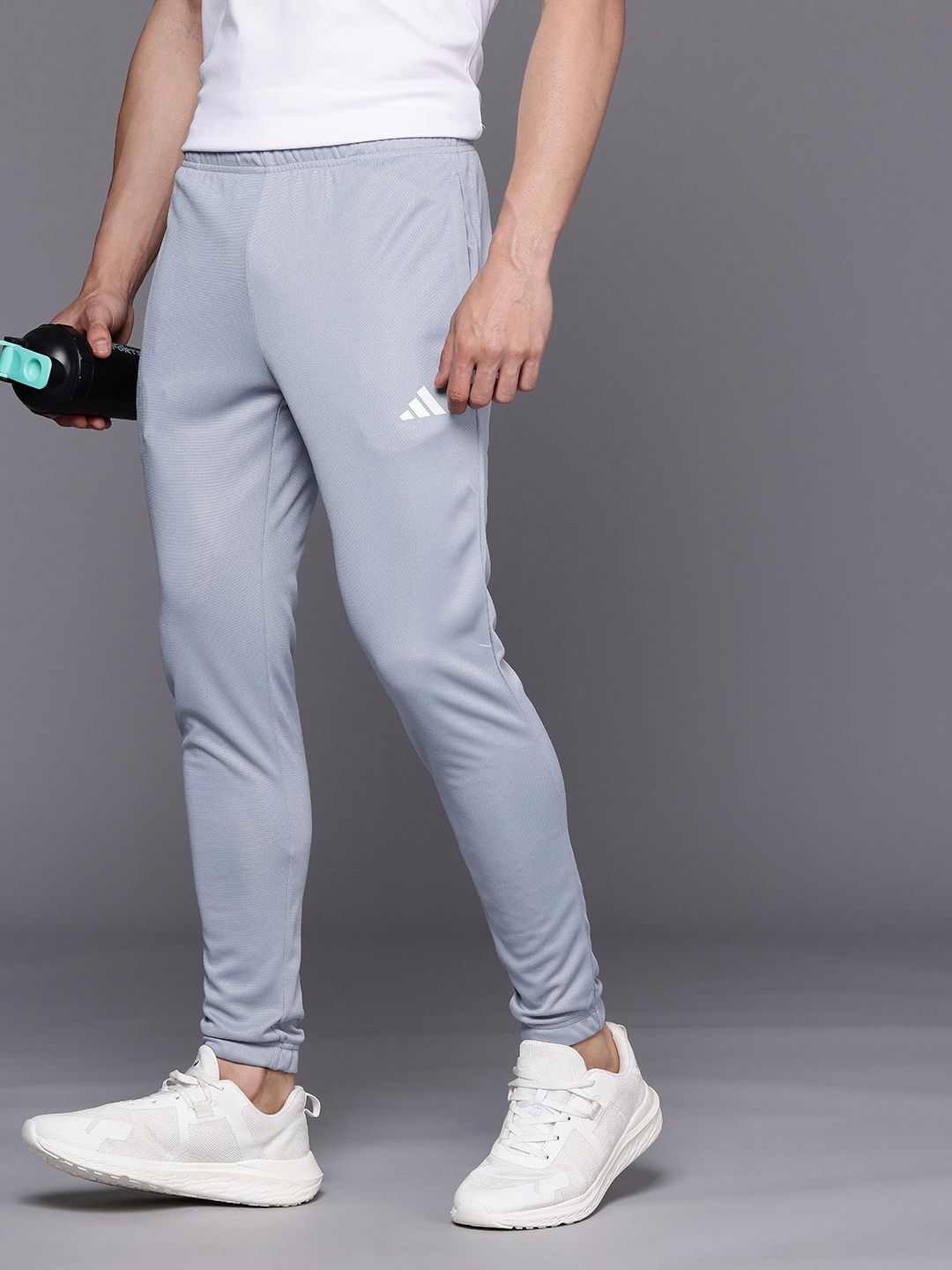 ADIDAS Men Aeroready Brand Logo Printed Joggers