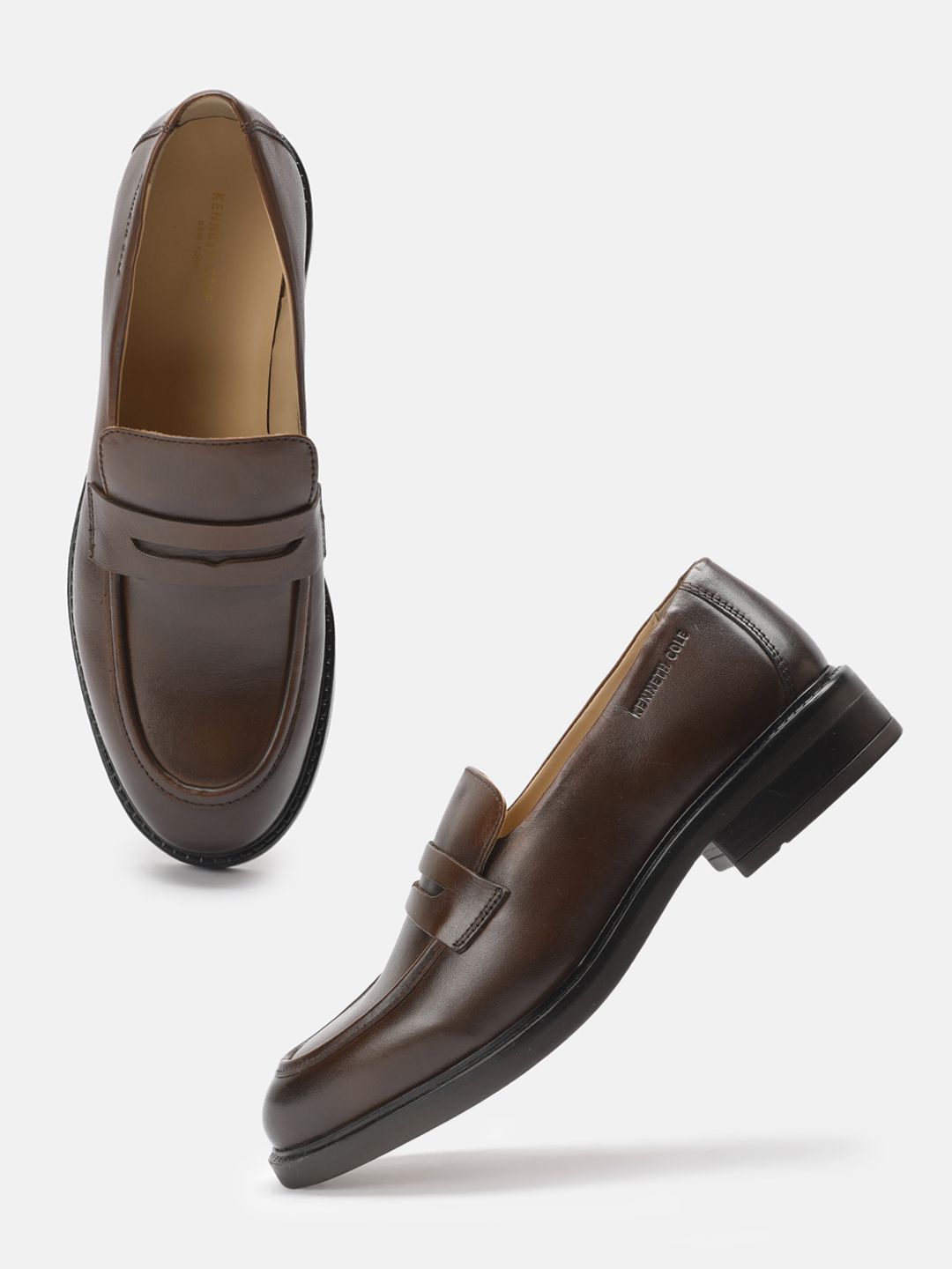 Kenneth Cole Women Leather Penny Loafers-picture-29