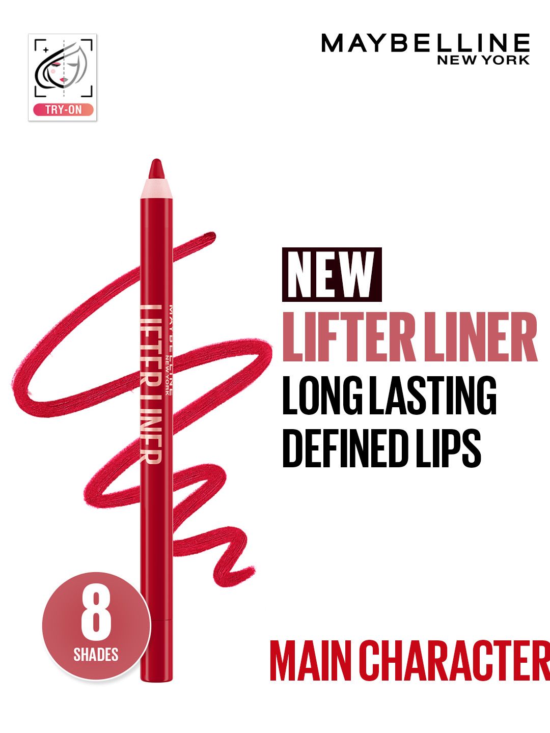 Maybelline New York Lifter Liner Lip Liner Pencil with Hyaluronic Acid - Main Character-image-32