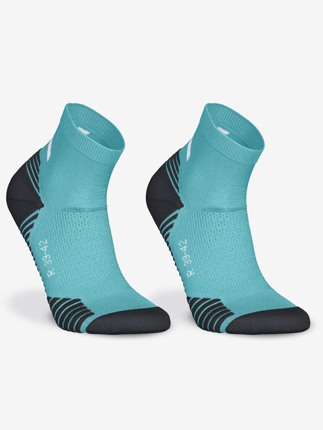 Decathlon Men Pack of 2 Assorted Patterned Above Ankle Socks-picture-15