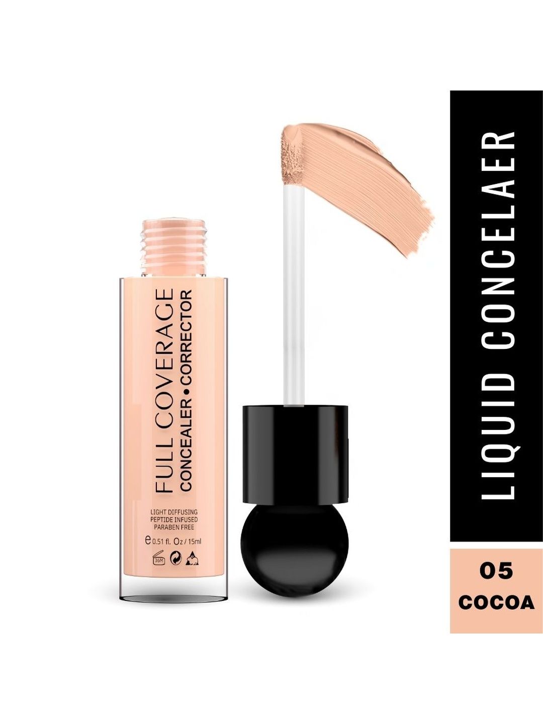 METABU Long Lasting Liquid Concealer - 15 ml - Cocoa 05-image-32