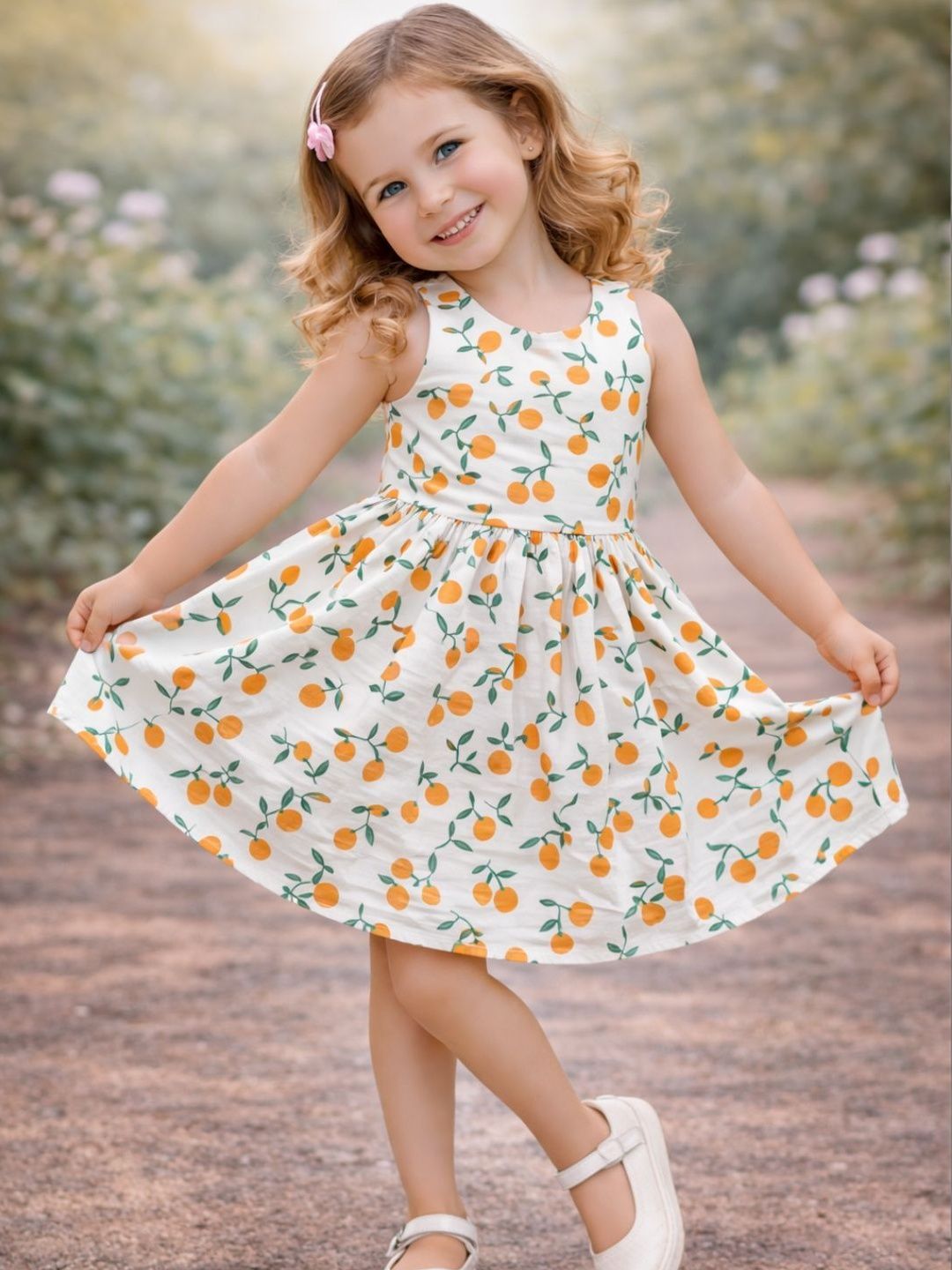 TotzTouch Floral Print Fit & Flare Dress-image-44
