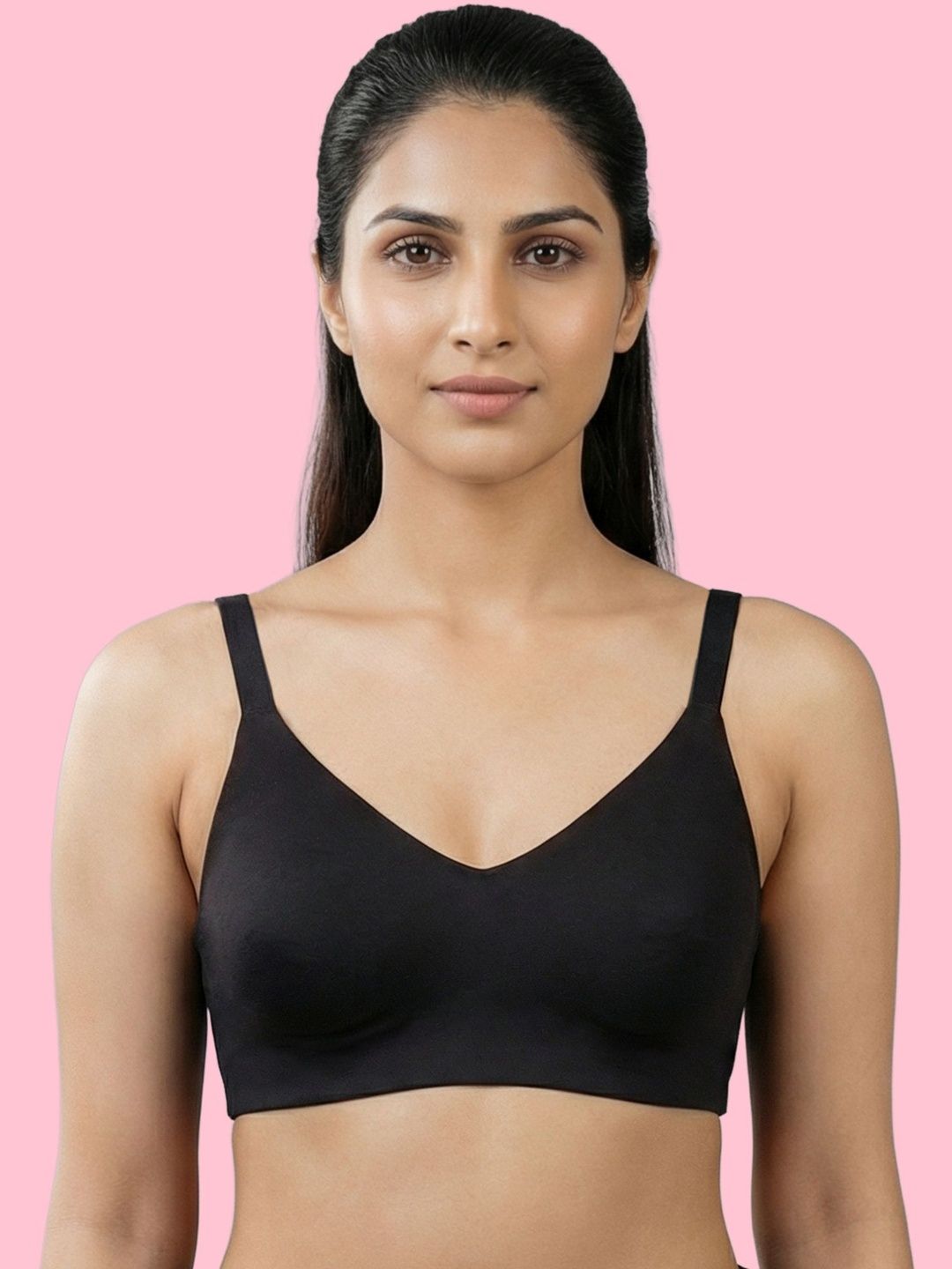 Invisi-Soft Cotton Full Coverage Non-Padded Bonded Bra-picture-19