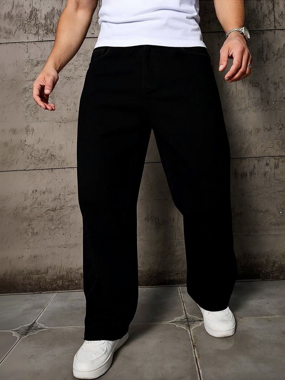 MASTERLY WEFT Men Mid-Rise Stretchable Jeans-picture-15