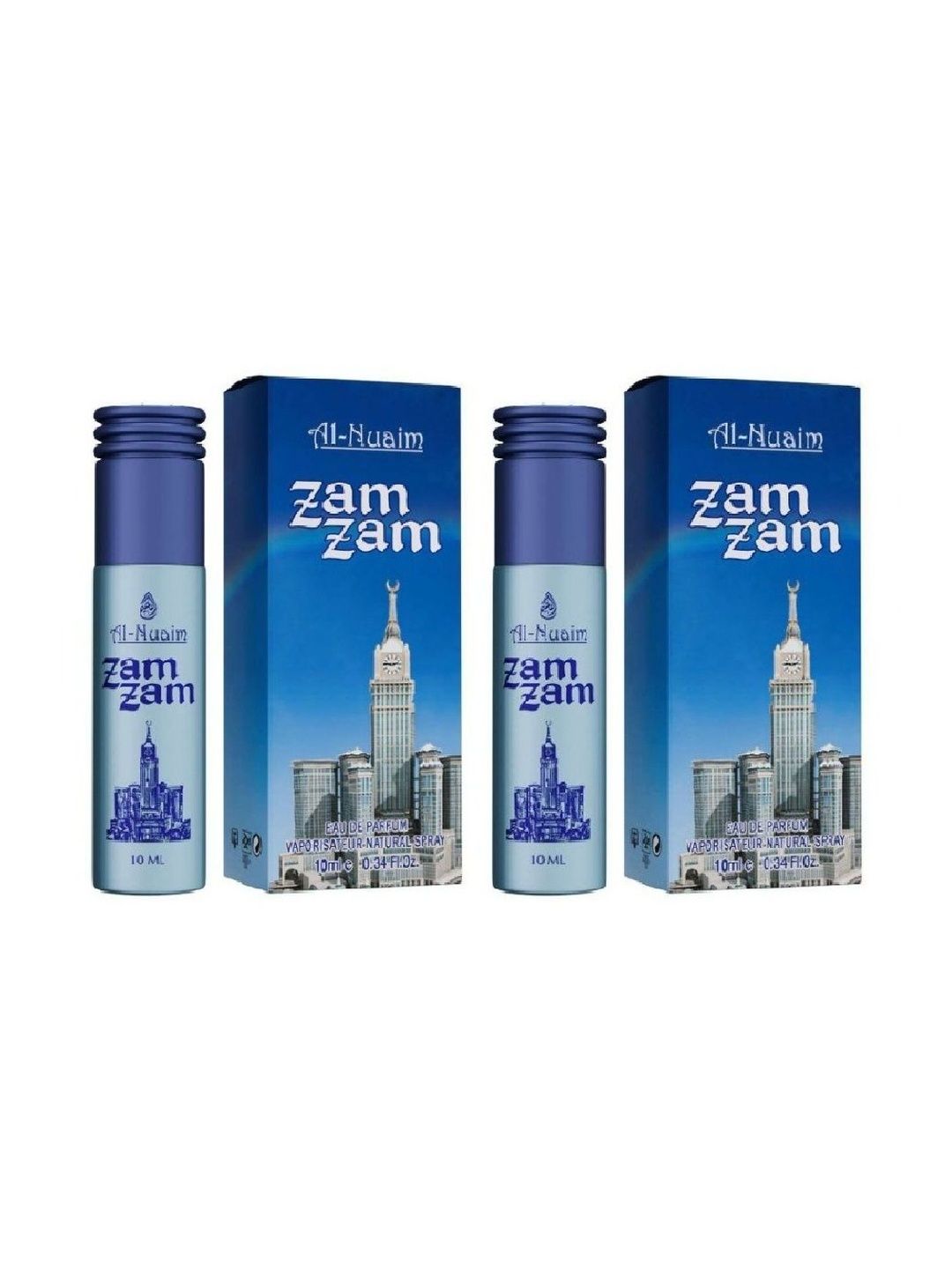 Al-Nuaim Set Of 2 Zam Zam Long Lasting Eau De Parfum - 10 ml Each-picture-30
