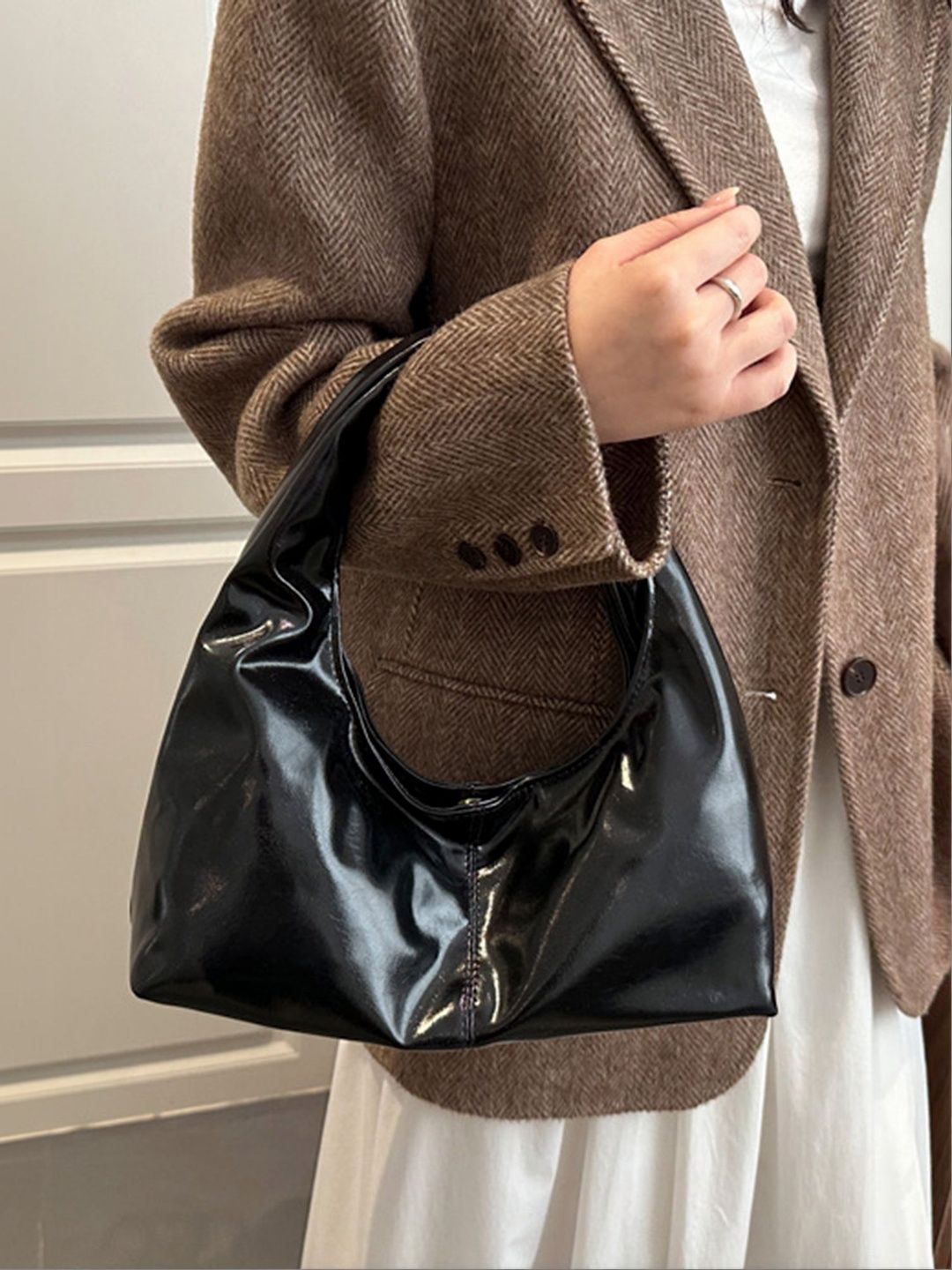 LULU & SKY Half Moon Sling Bag-image-21