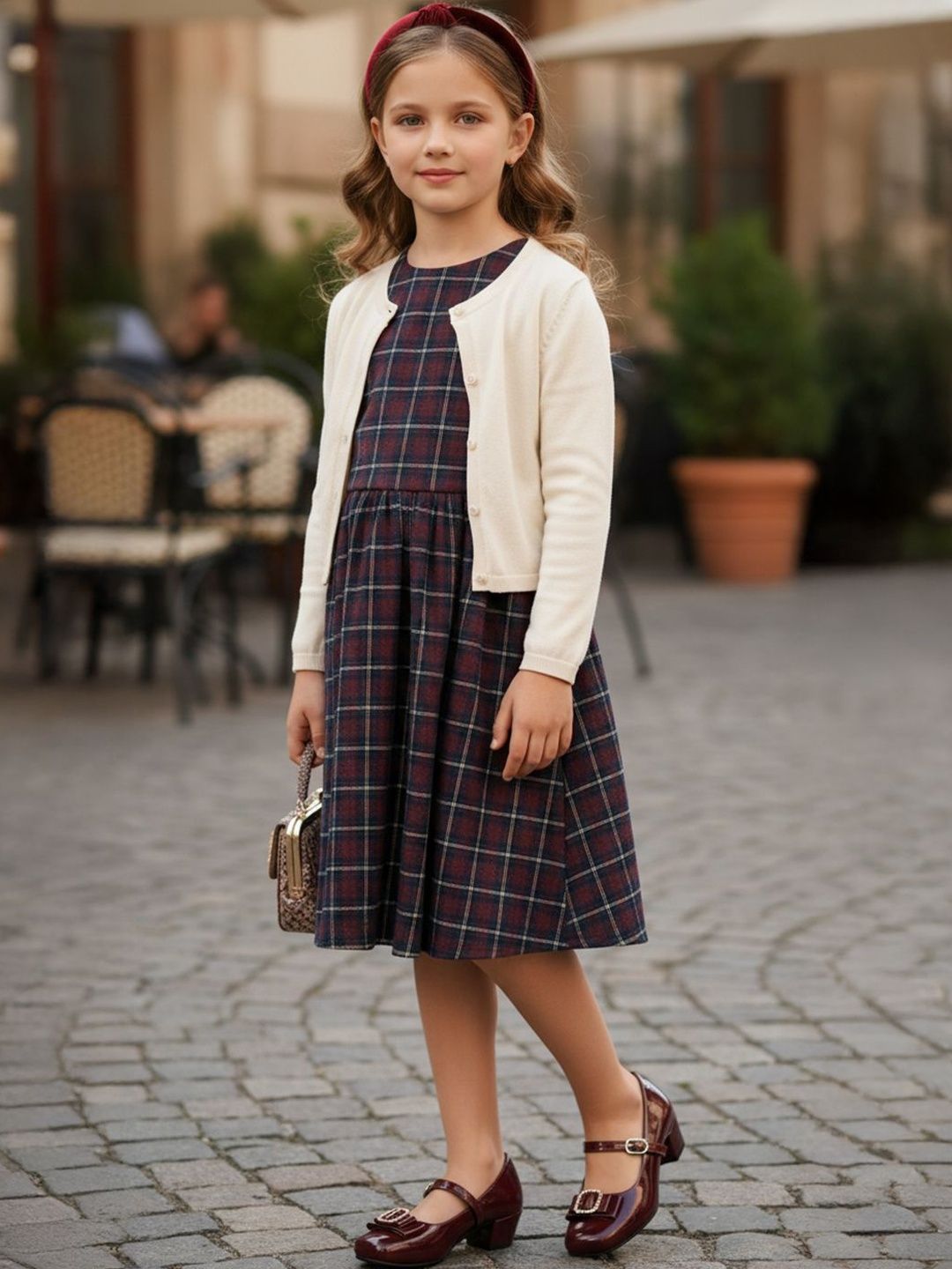 Carlton London Girls Block Bows