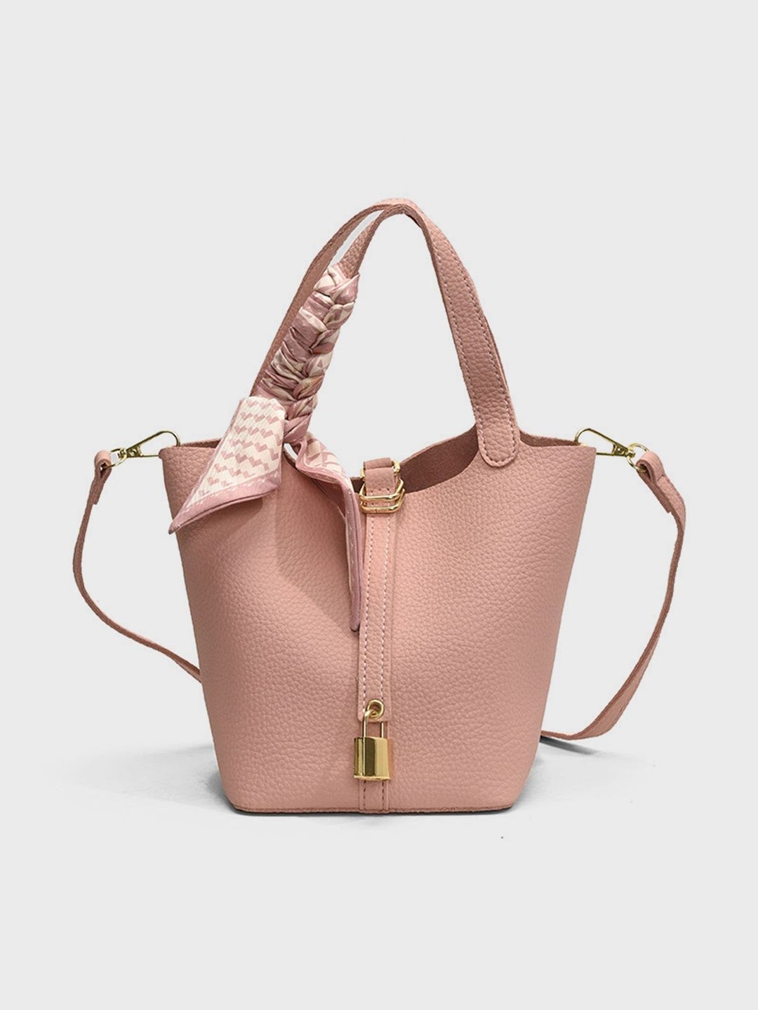 LULU & SKY Textured Structured Handheld Bag-picture-32