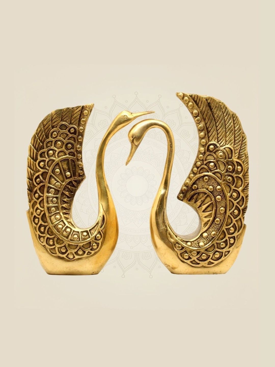 Luxeartisanship Brass Decor Multi Brass Antique Finish Handcrafted Showpieces 9.75 Inch-image-23