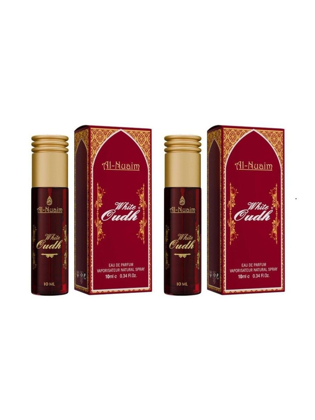 Al-Nuaim Set Of 2 White Oudh Long Lasting Eau De Parfum - 10 ml Each-picture-28