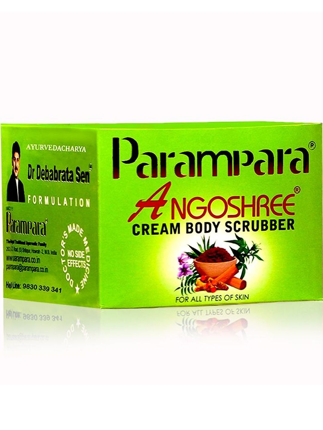 Parampara Ayurved Angoshree Cream Body Scrubber - 50 g-image-28