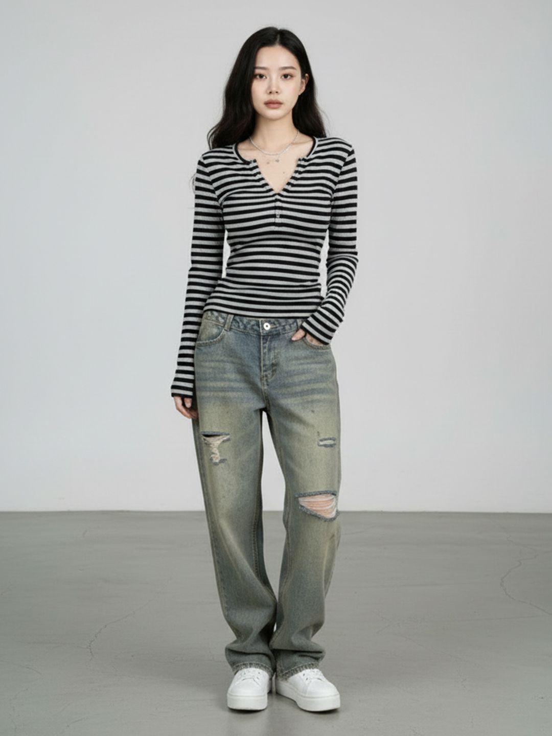 Suo Striped Top-picture-20