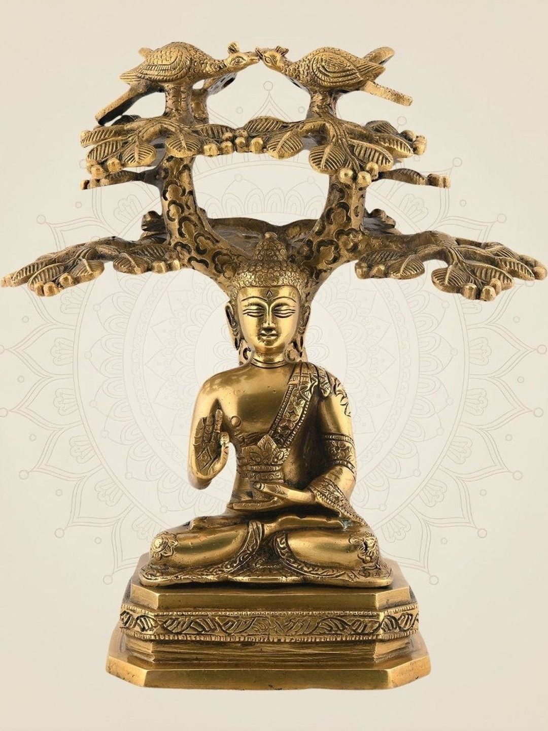Luxeartisanship Multicoloured Buddha Idol Showpiece-picture-32