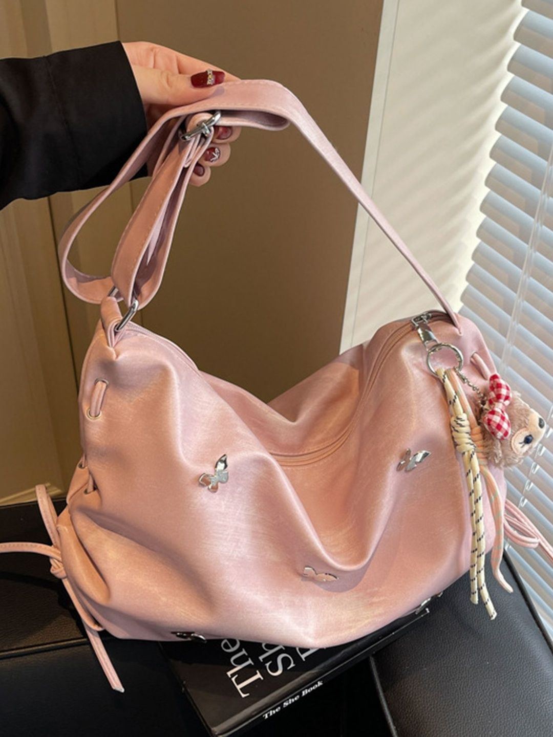 LULU & SKY Embellished Shoulder Bag-picture-49