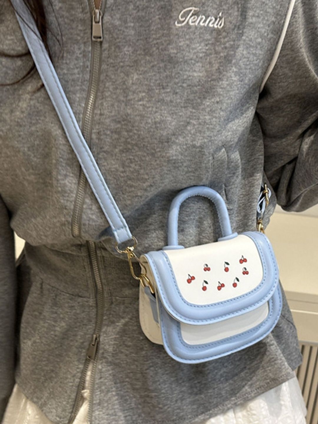 LULU & SKY Printed Sling Bag-image-13
