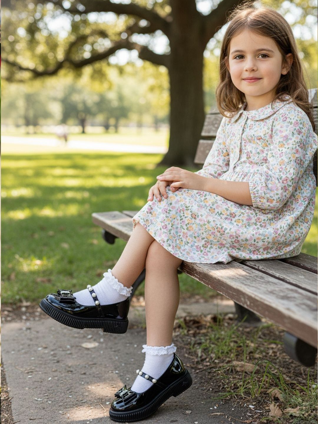 Carlton London Girls Flatform Bows-picture-42