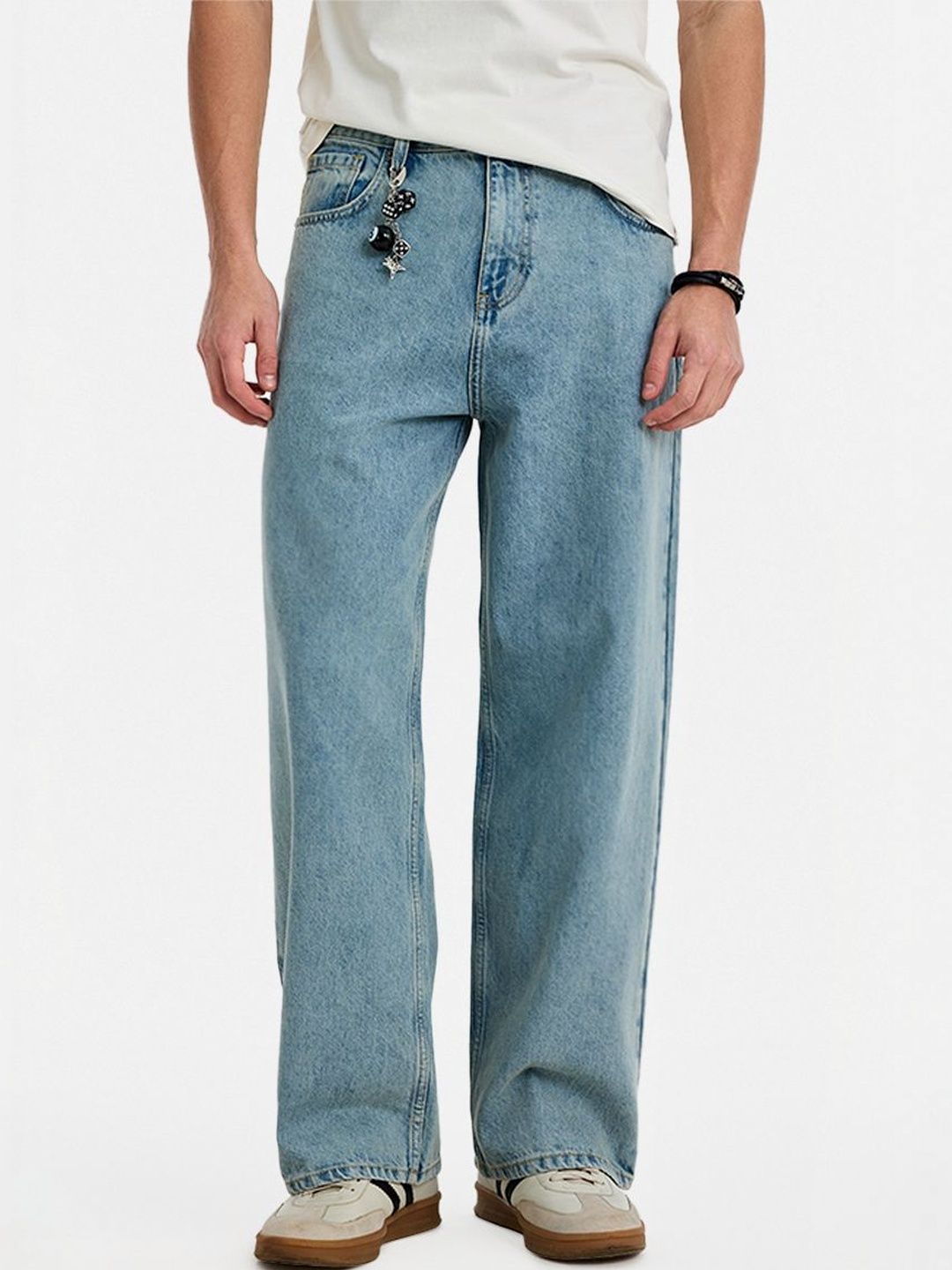 Snitch Men Mid-Rise Light Fade Jeans-picture-16