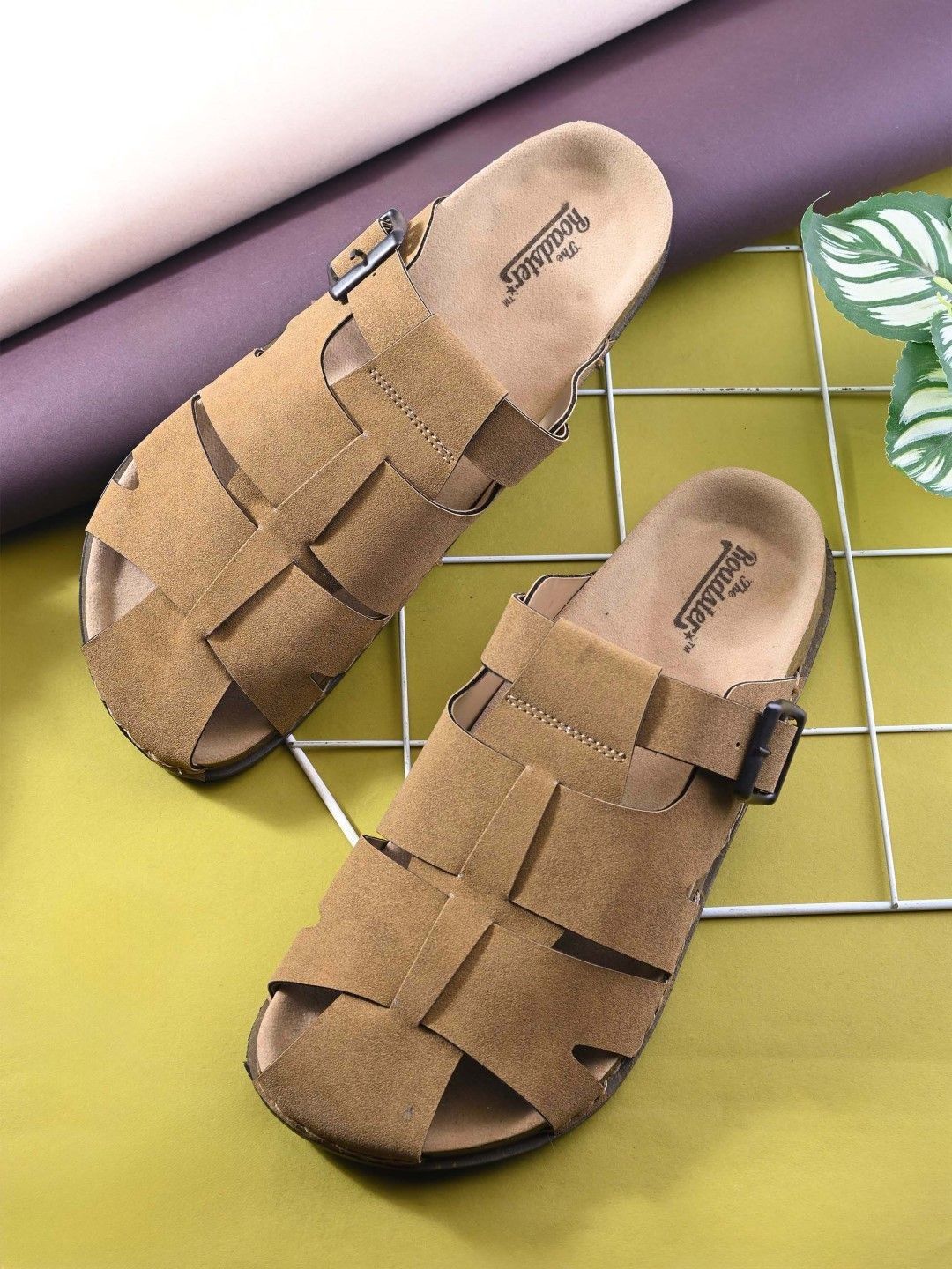 The Roadster Lifestyle Co Men Slip-On Comfort Sandals-image-34