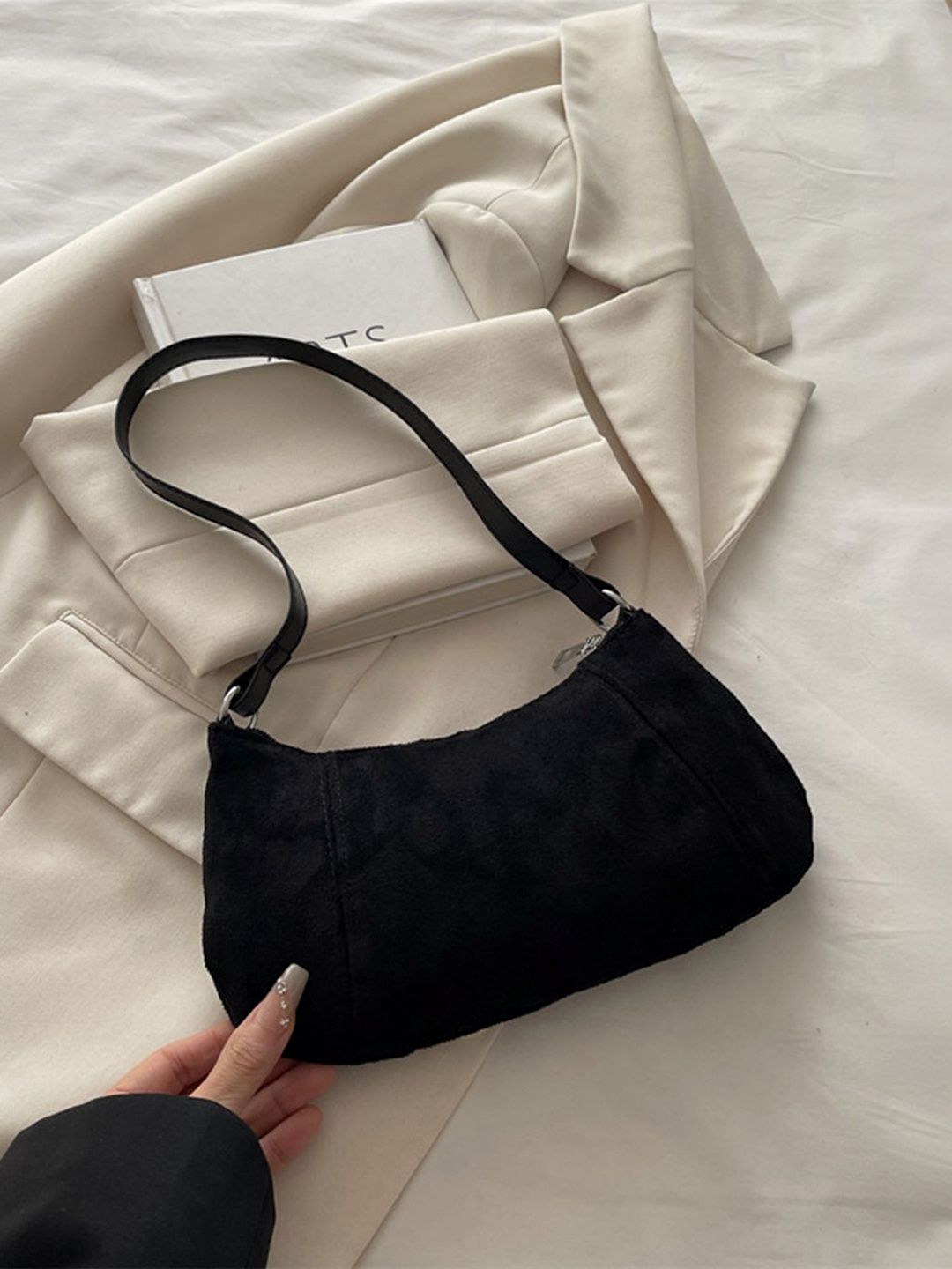 LULU & SKY Suede Shoulder Bag-image-5