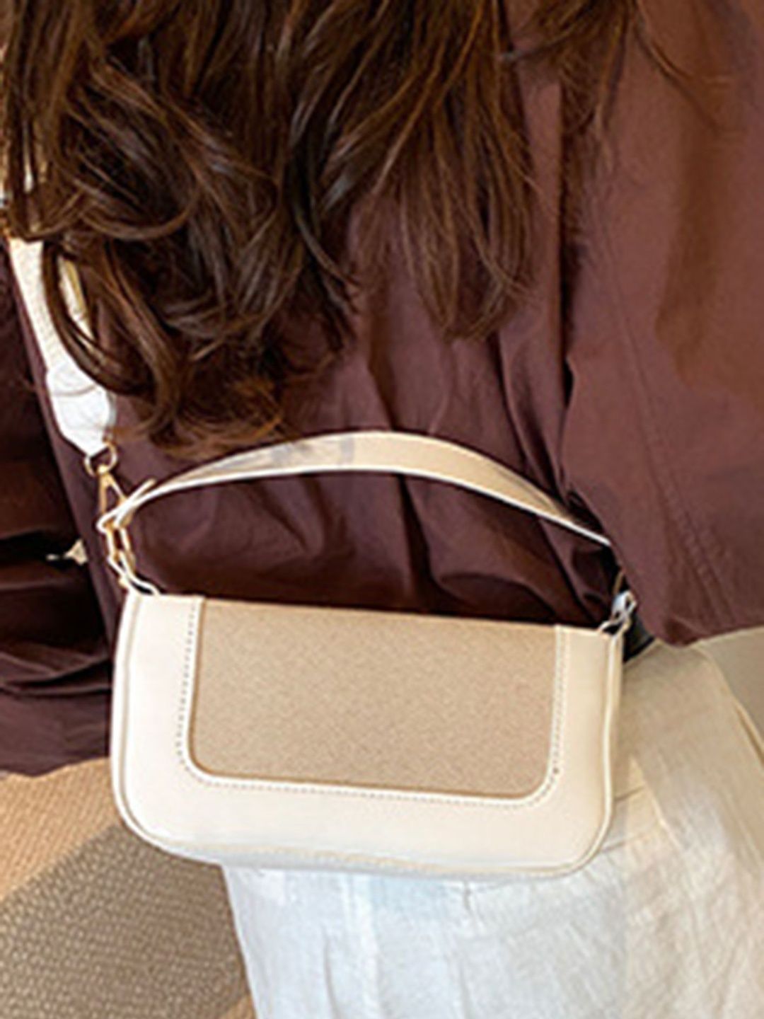 LULU & SKY Colourblocked Shoulder Bag-image-39