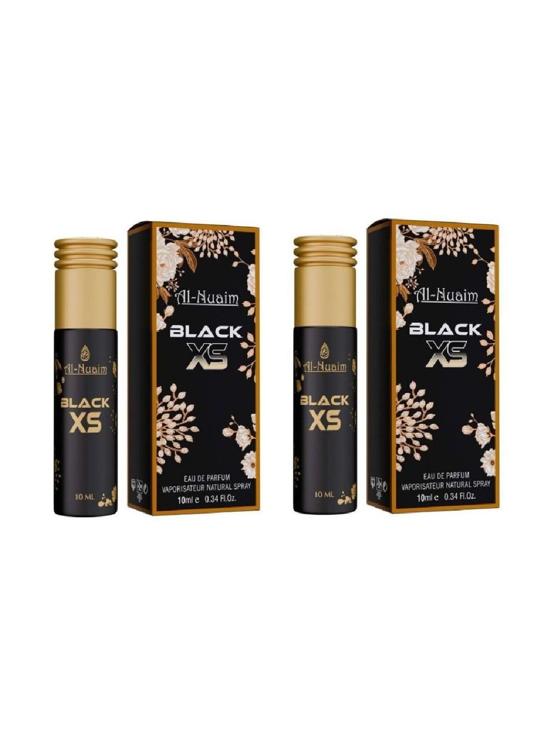 Al-Nuaim Set Of 2 Black XS Long Lasting Eau de Parfum - 10 ml Each-picture-32