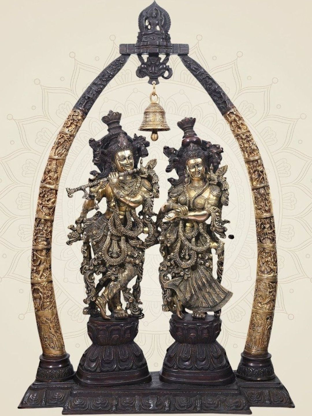Luxeartisanship Multicoloured Religious Idol Showpiece-picture-27